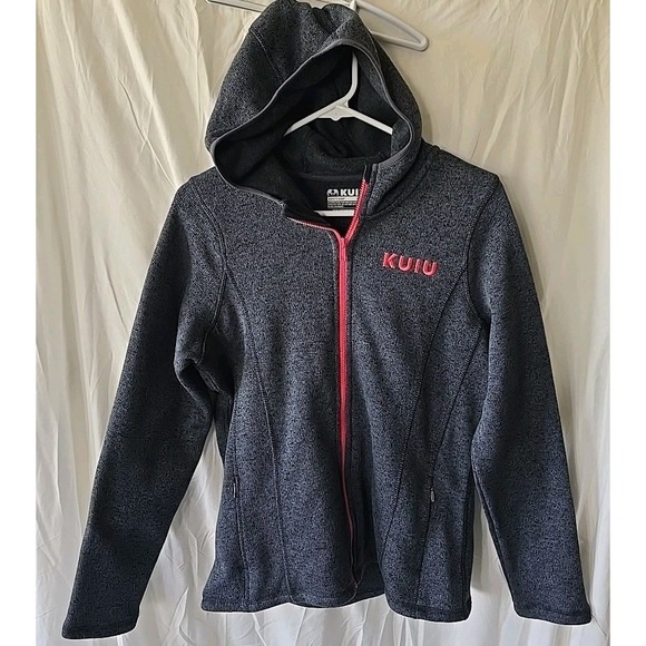 Kuiu Base Camp Hooded Full-zip Gray  Size L (Fits M) High Loft Sweater Fleece - Picture 2 of 16
